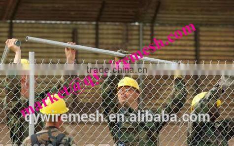 Hot sale used chain link fence for sale,galvanized chain link fence, wholesale used chain link fence