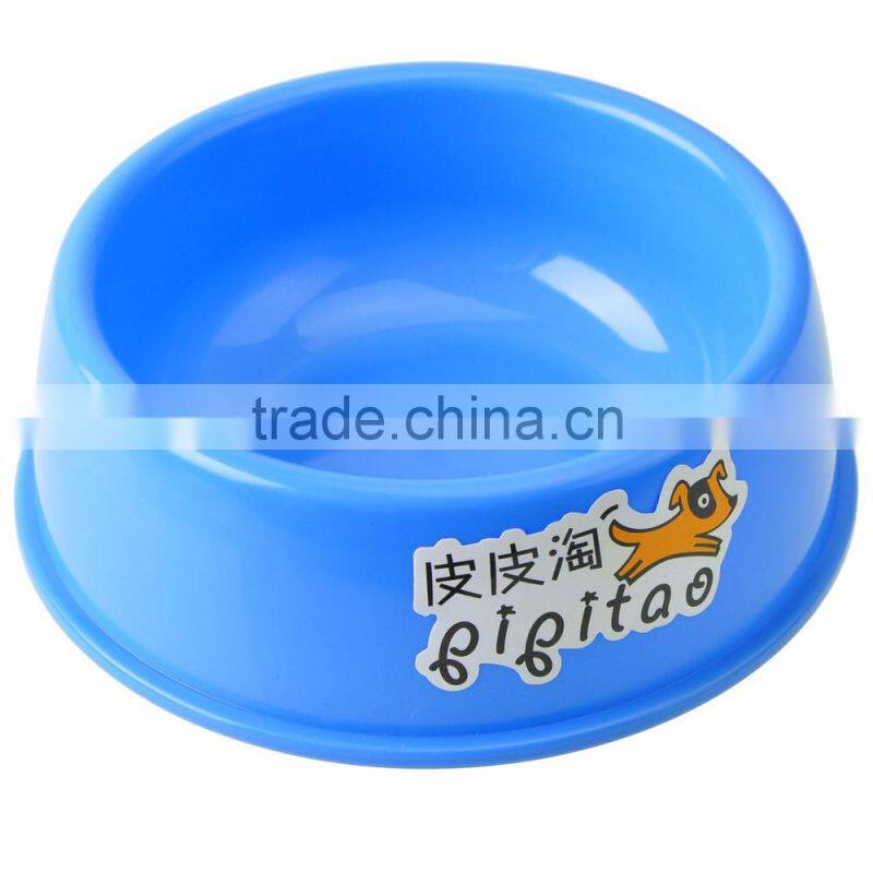 Best selling Cute Superior Environmental Friendly Pet Dog Cat Plastic Food Bowl