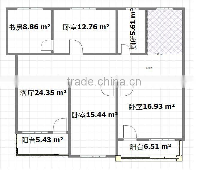 2015 China supplier mew morden container homes for sale
