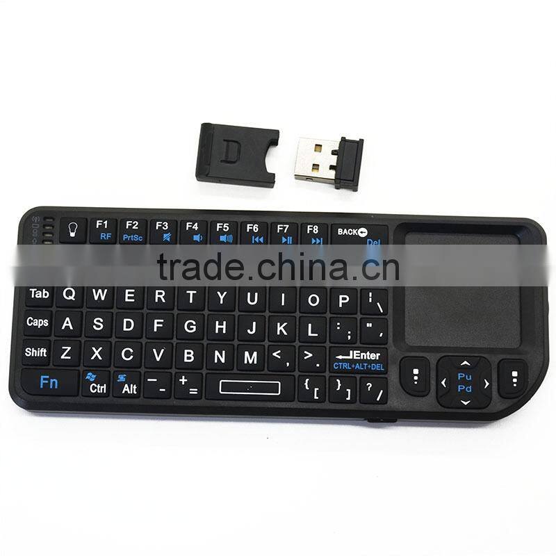 2.4G Mini Wireless Keyboard For Google Nexus 4 Android TV Box Mobile Phone Smart Phone Wireless touchpad silicone mini keyboard