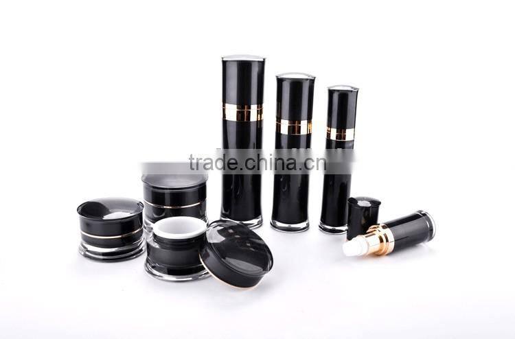 Empty 30ml skin care acrylic lotion pump bottle