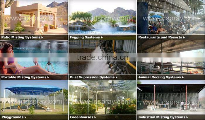 Factory price of high pressure misting cool machine