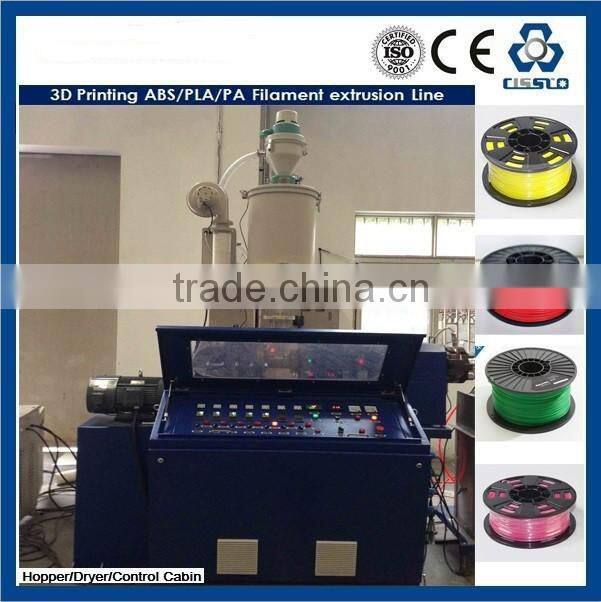 ABS PLA PLASTIC FILAMENT EXTRUSION LINE PLA PLASTIC FILAMENT MAKING MACHINE
