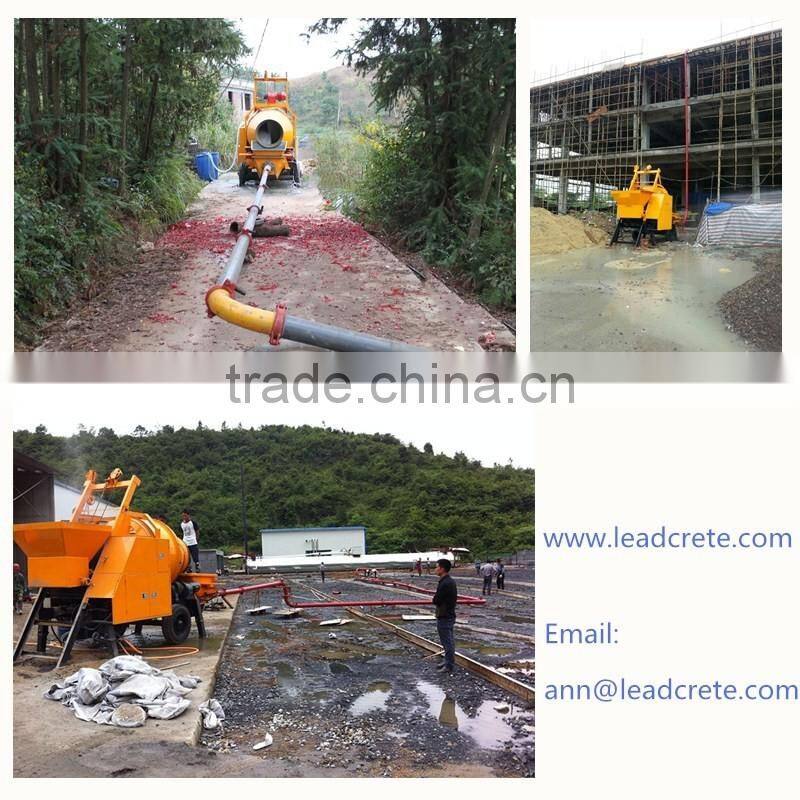 Portable concrete mixer and pump for sale