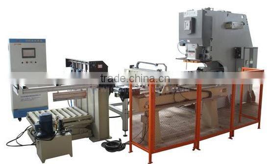 Automatic CNC Sheet Feeding System With Press / Can lid making machine