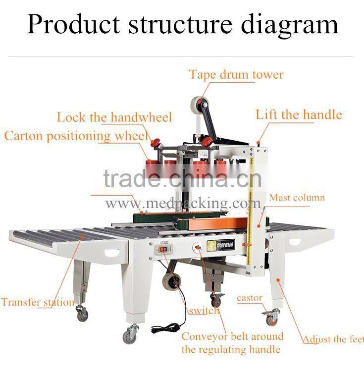 FXS5050 corners around edge automatic sealing machine
