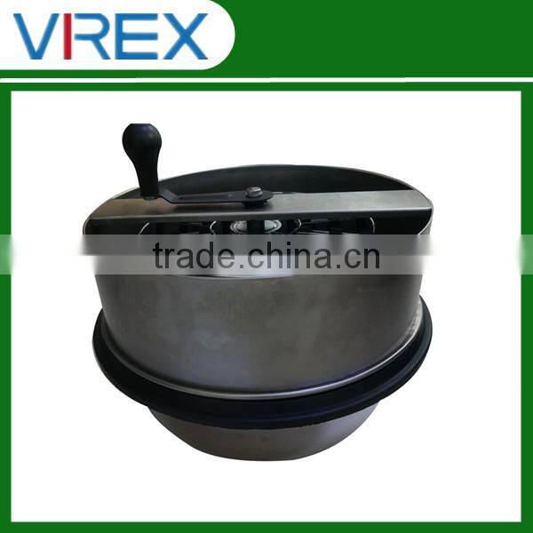 Hydroponics Hand-Driven 16 Inch Open Structure Bowl Trim Machine