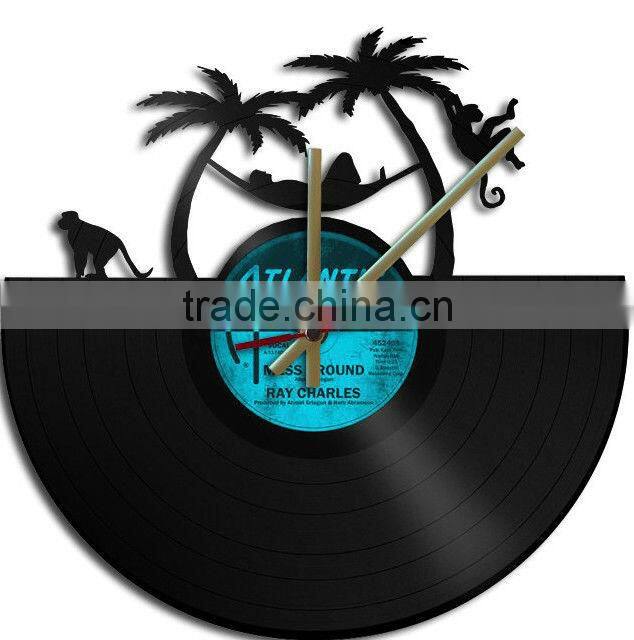 CD Film wall clock