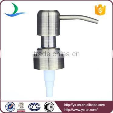 Wholesale china bath accessorie silk effect plastic lotion pump