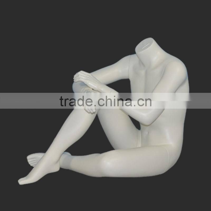 China Factory Fashion Fiberglass Male Mannequins Without Head