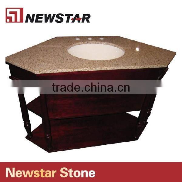 Star hotel corner vanity base