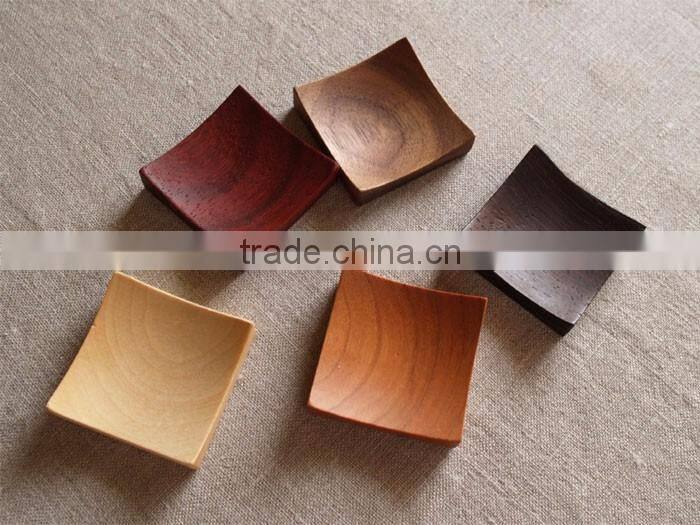 Black Walnut Dishes Oak Tapas Tray Wooden Fruit Tray Dessert Plate Sushi Dishes