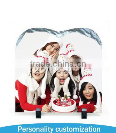 White Coated Sublimation Classic Photo Slate for heat press printing