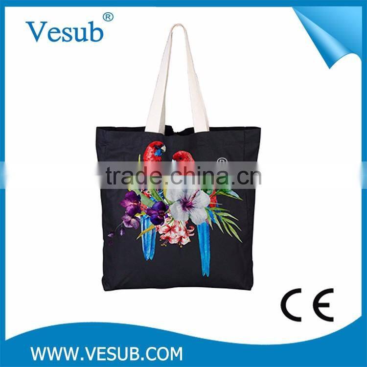 China Factory Wholesale Promotional Custom Printed Canvas Tote Bag