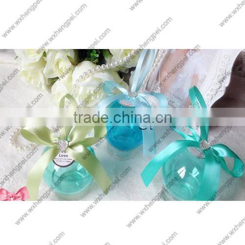 Cleverish portable cute ball plastic storage jewelry wedding box kit