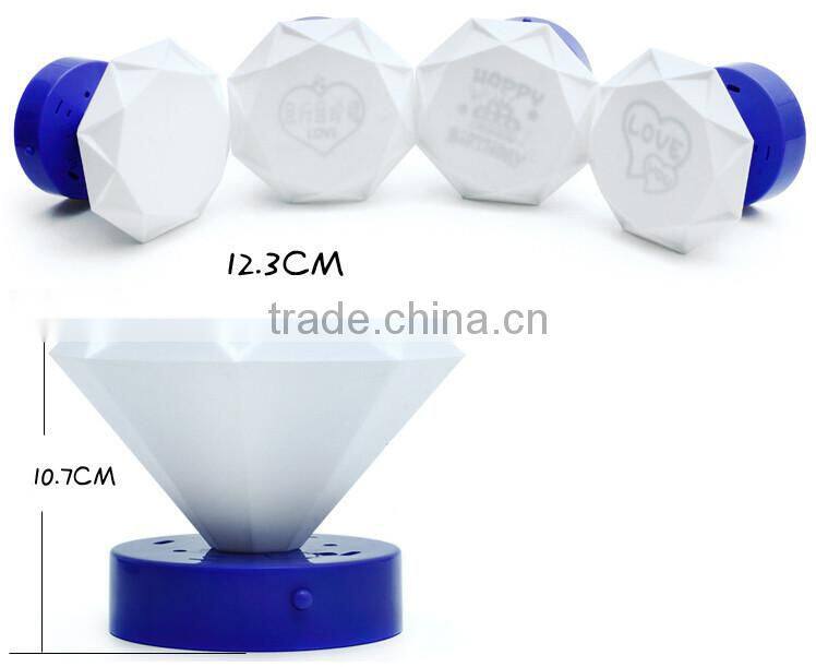 Supply creative fashionDiamond LED small Night light / lamp