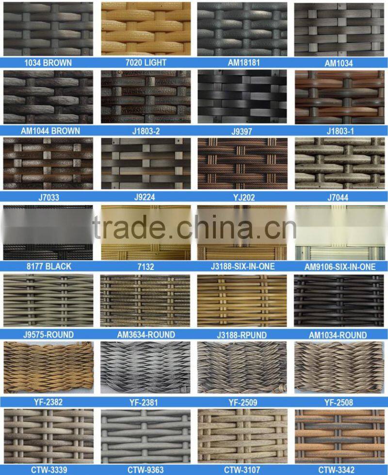 German new modern cheap indoor rattan Dining Furniture