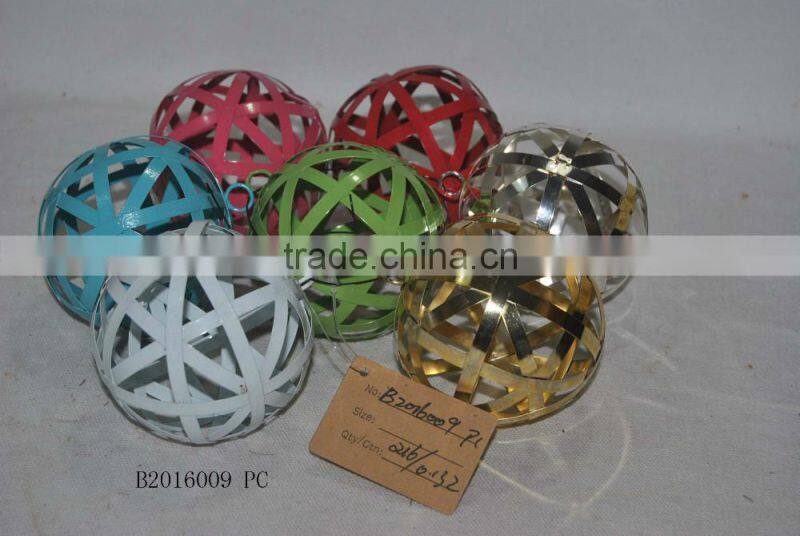 color iron decorative big toy balls set