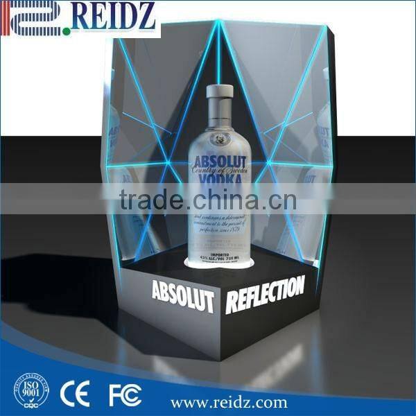 liquor bottle display shelf