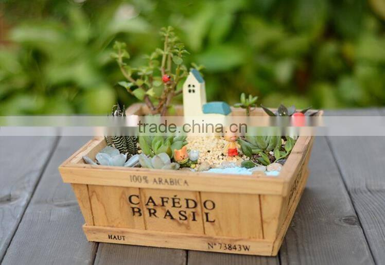 Most popular wooden flower pots