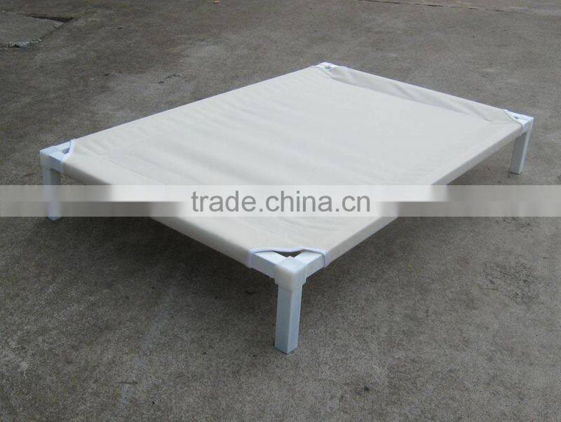 metal frame outdoor dog bed with cover