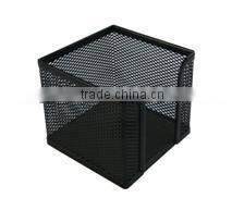 desktop metal memo holder stand in office