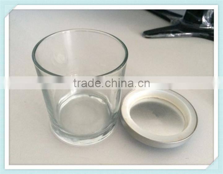 clear glass jar with silver lids water proof