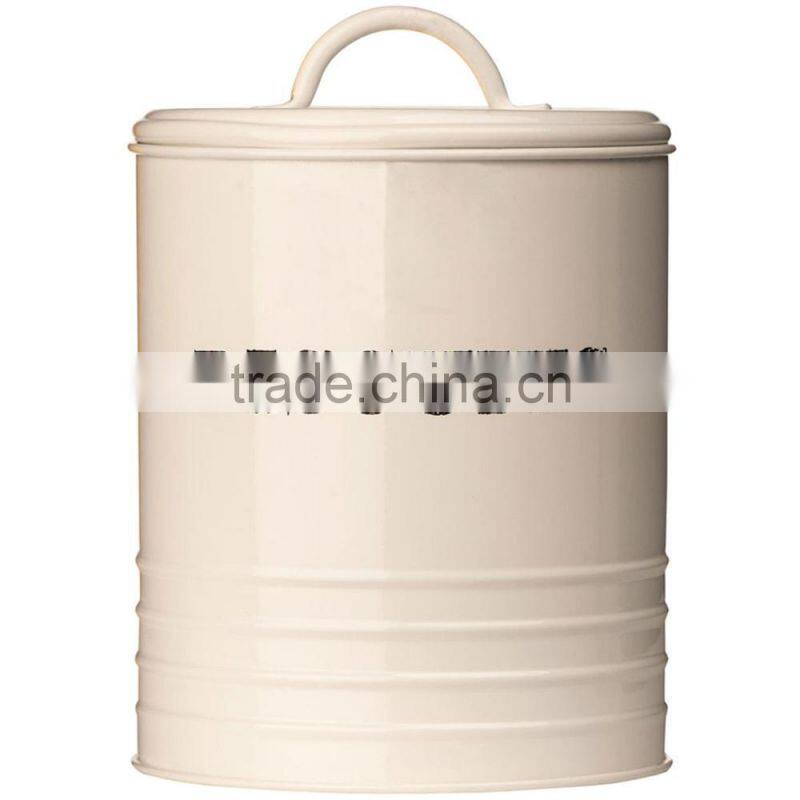 Sketch Cream Kitchen Home Storage Jar