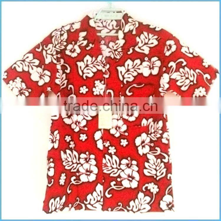 men's printed Hawaiin shirt