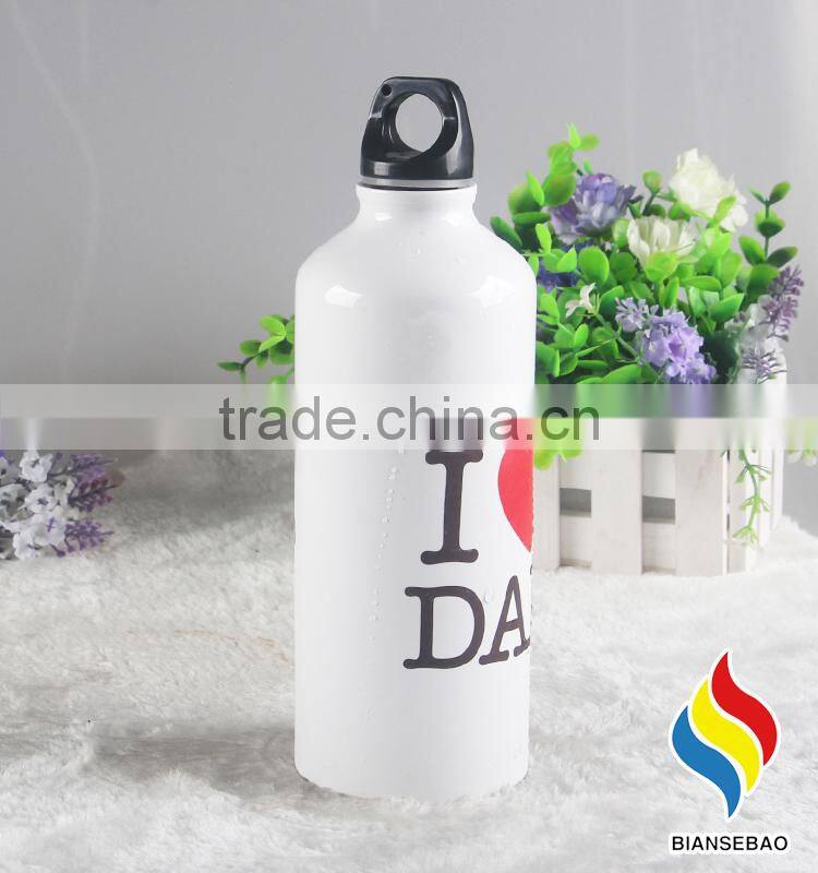 Custom color aluminum sport water bottles