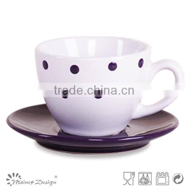 wholesale ceramic tea cup and saucer set