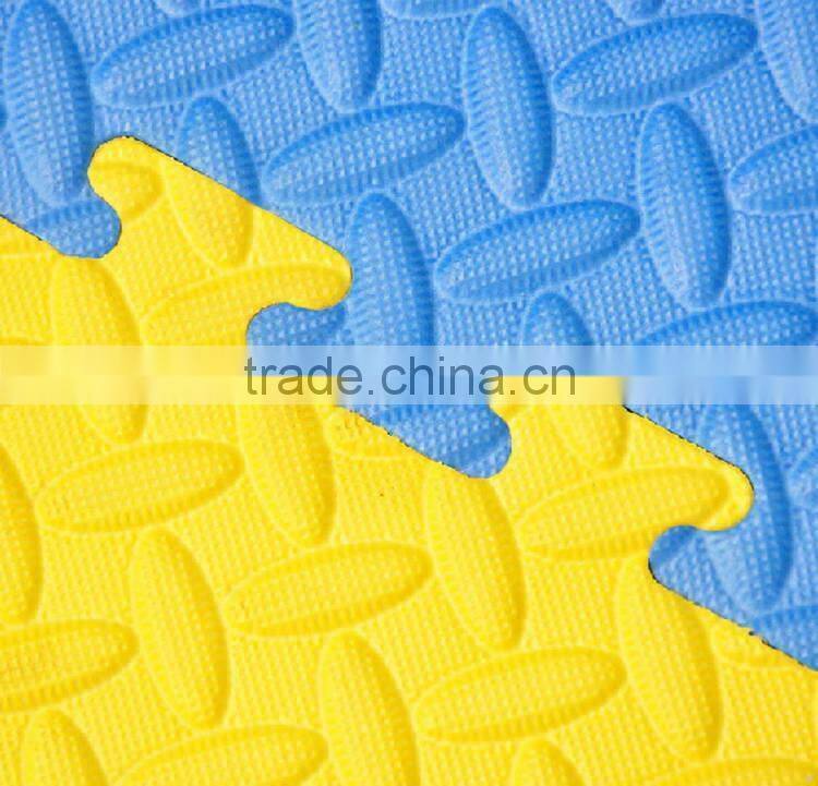 Factory wood grain eva puzzle joint mat