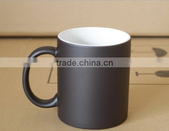 Popular cylinder shape ceramic coffee mug tea mug