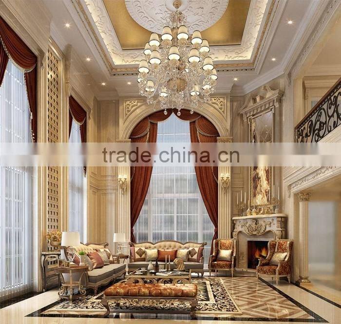 Luxurious European Style Hotel Lobby Design, Classic 3D Rendering Interior for Hotel Lobby BF11-10313c
