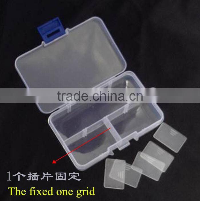 10cm Adjustable Clearly Crafts Storage Stock Case Pill Box 8 compartments