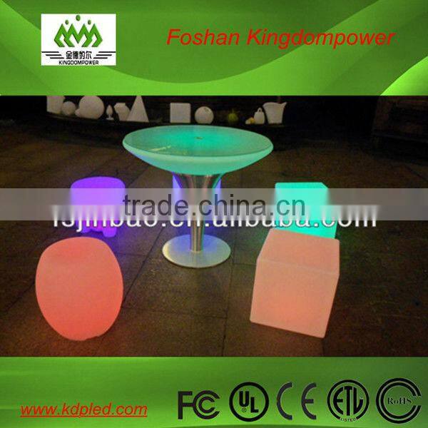 novel design flashing LED decorative bar table furniture