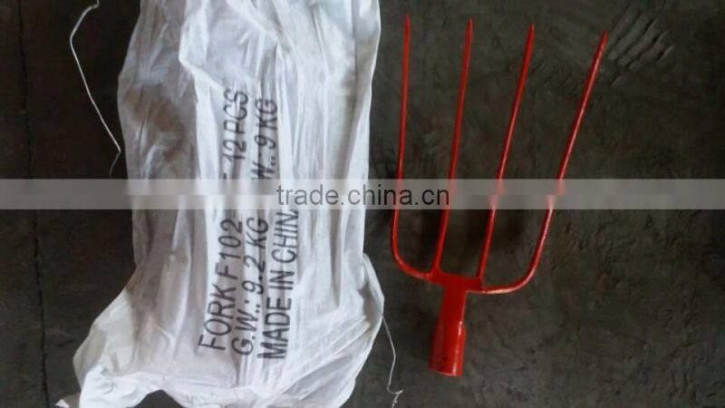 F102-4T Red Paint Fork