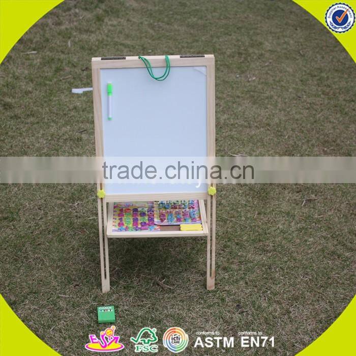 2017 wholesale baby wooden sketchpad toys mini kids wooden sketchpad toys, educational children wooden sketchpad toys W12B095