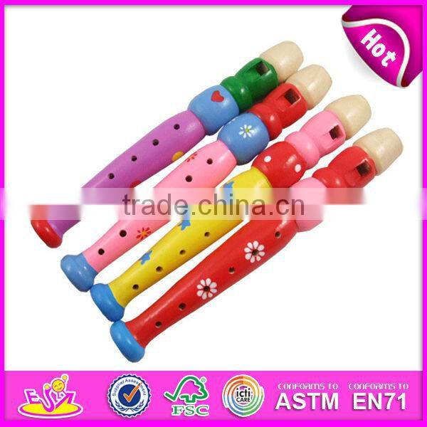 New Design Children musical instrument wooden flute W07D014