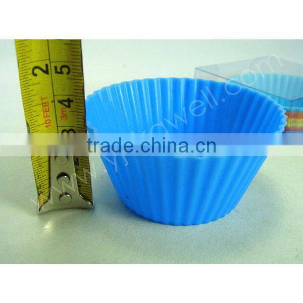 SS4001 Set of 6 Silicone muffin cups/Cake Tools