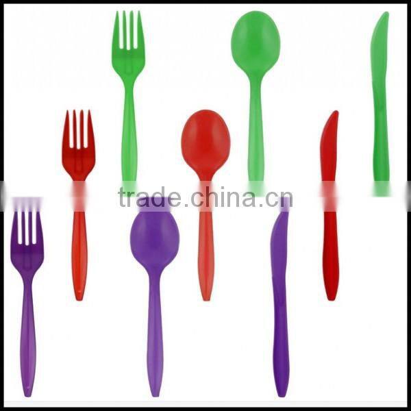 Disposable Plastic Forks Knives Spoons Wedding Birthday Party Cutlery,custom plastic spoons manfuacturer