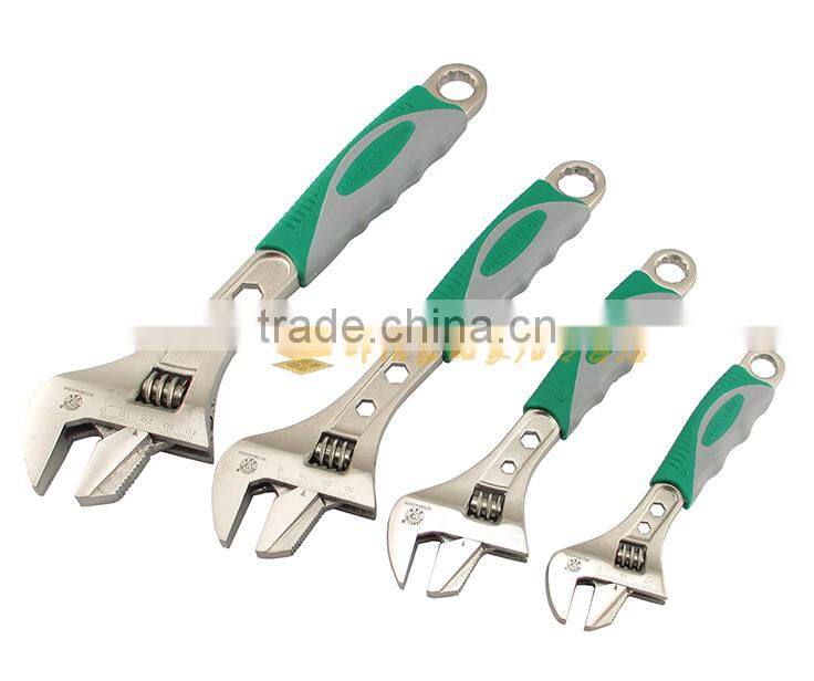 Berrylion 300mm/12" Adjustable Wrench CR-V Multifunctional Adjustable Wrench