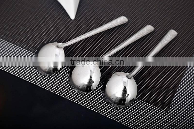 Latest fashion stainless steel spoon from Yiwu factory