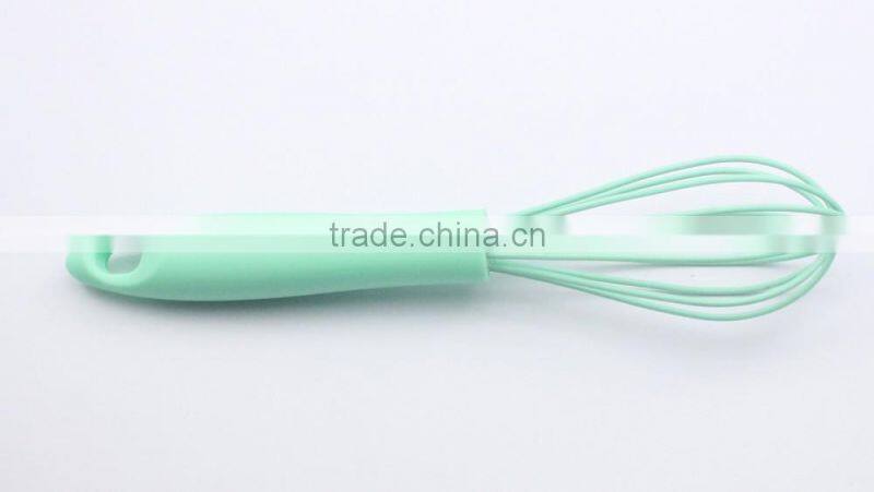 548-9Y High Quality Silicone Egg Whisk With PP Handle