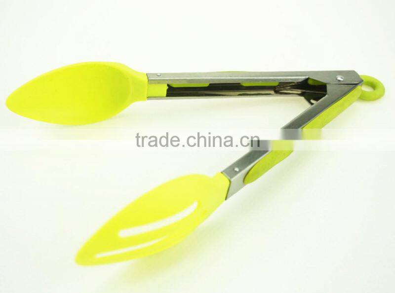 35028 Slotted Nylon Kitchen Tongs BBQ Cooking Food salad Tongs