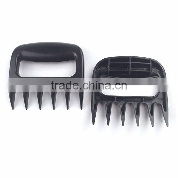 hot sale plastic BBQ claws with solid hollow spaces handles