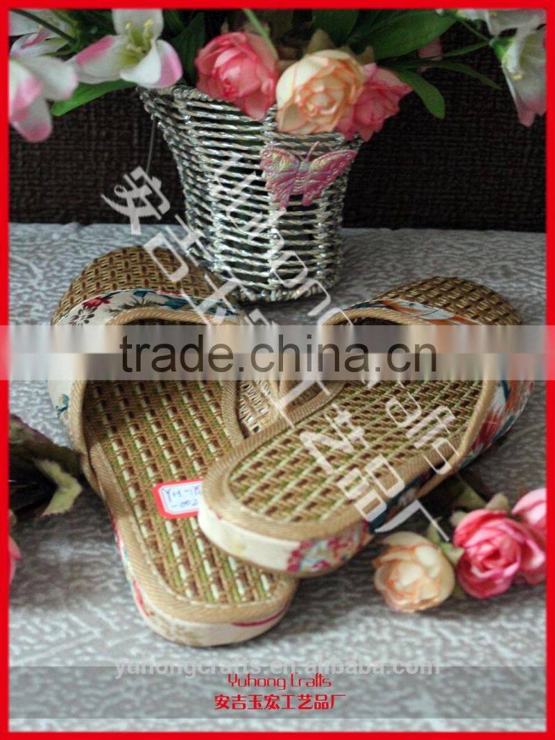 2015 cheap bamboo slippers