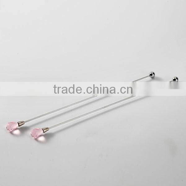 Hot Sale Crystal Coffee Stirrer Stainless Steel Coffee Whisk Coffee Frother Stirrer