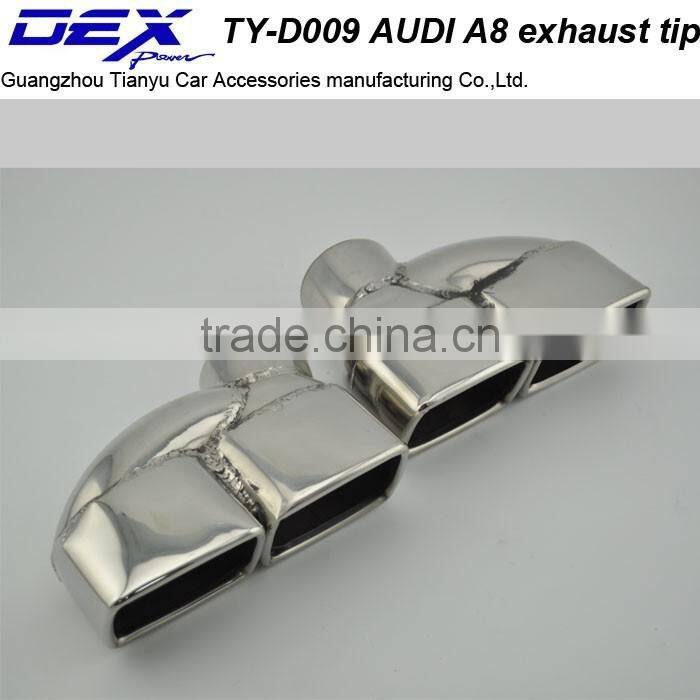 car universal exhaust tip for Audi A8