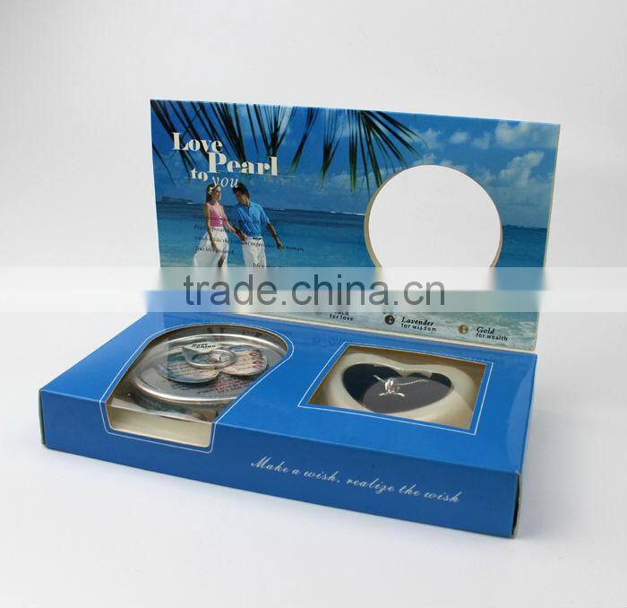 Nature love pearl (ocean pearl (red, pink, purple, blue, yellow) English version